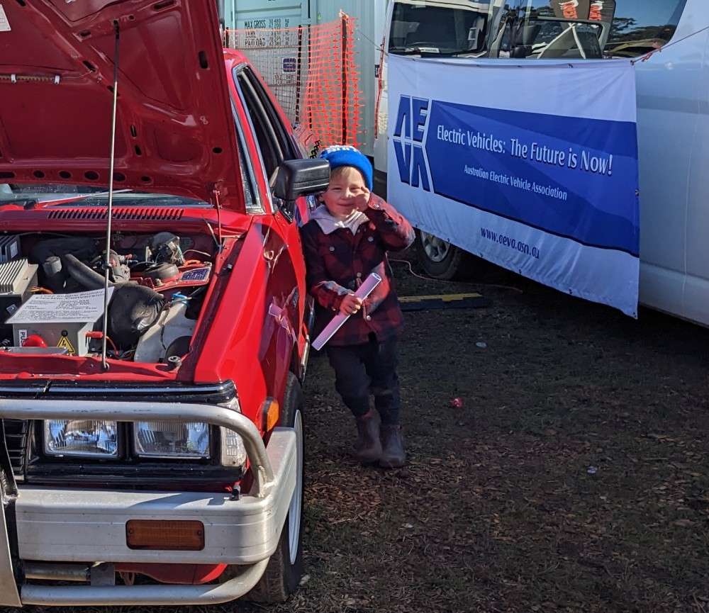 Kid at Agfest