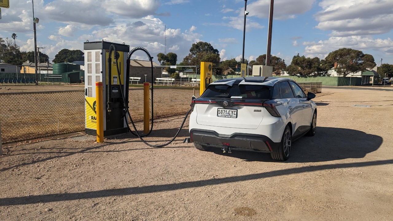 Regional EV travel in SA with the new RAA charging network