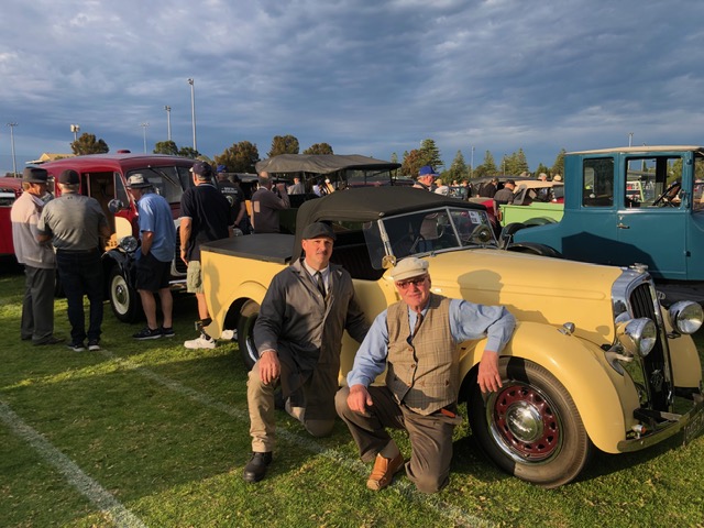 Bay to Birdwood in a converted 1949 Singer Ute